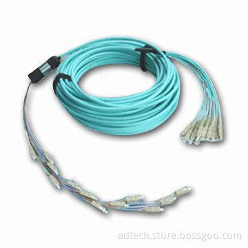 FC Fiber Multiple Fiber Cable Assembly with Optimized Transmission Performance and 4 to 96 Fiber